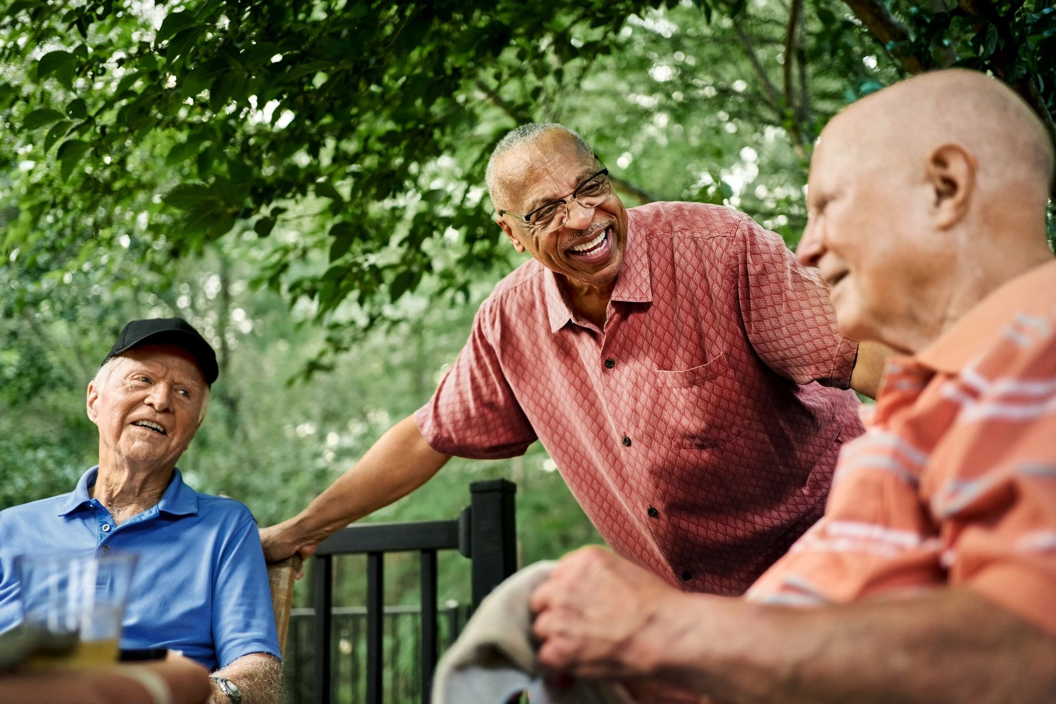 local community gathering outdoors